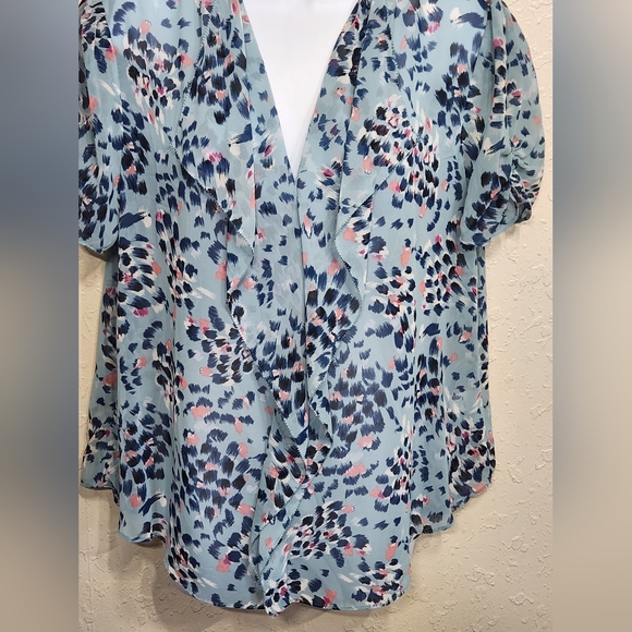 ELLE Women's Blouse Size Large - Picture 6 of 8